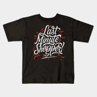 Last-Minute Shopper's Day – December Kids T-Shirt